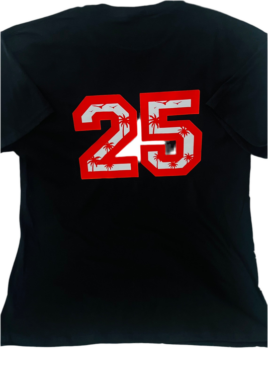 Custom Designed - “Miami themed Self Love “25” Tee (unisex)