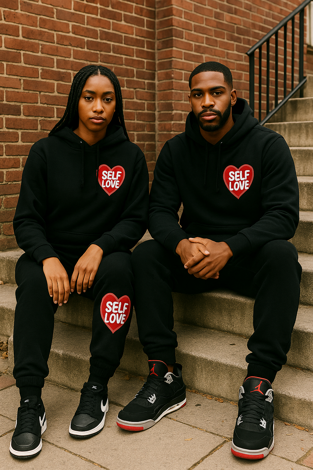 Self Love Heart Sweat Set – Urban Classic