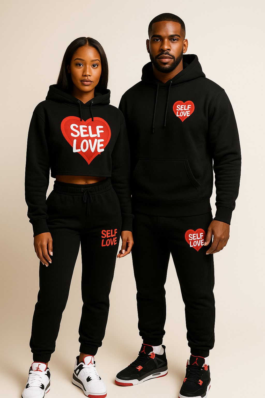 Self Love Heart Sweat Set – Urban Classic