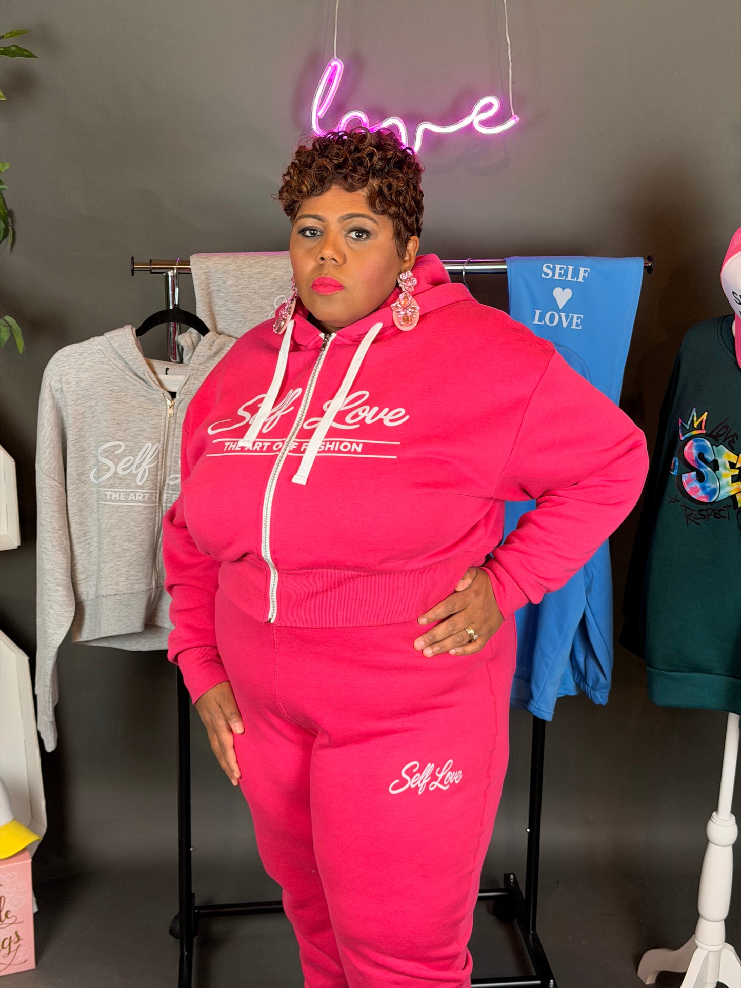 Self Love: The Art of Fashion - Women's Pink Signature Set